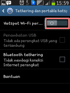 portable hotspot-android
